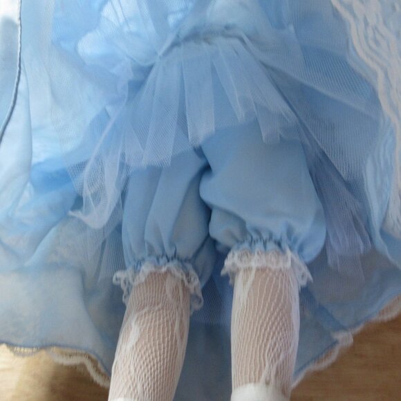 Scmid Doll House 24" Porcelain Doll in Victorian Style Dress - Vintage 1990s - Picture 9 of 10